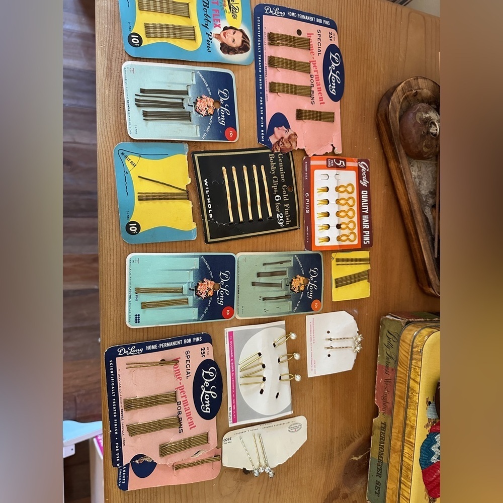 Vintage Hair Pin Collection